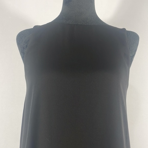 Miami Black Back Bow Dress, Small, Sheer with slip,mini, little black dress - Picture 6 of 10